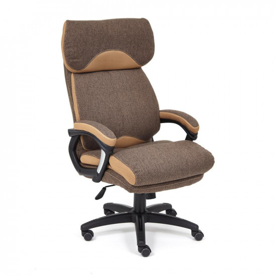 Кресло офисное TetChair «Duke» (коричневый/бронзовый)