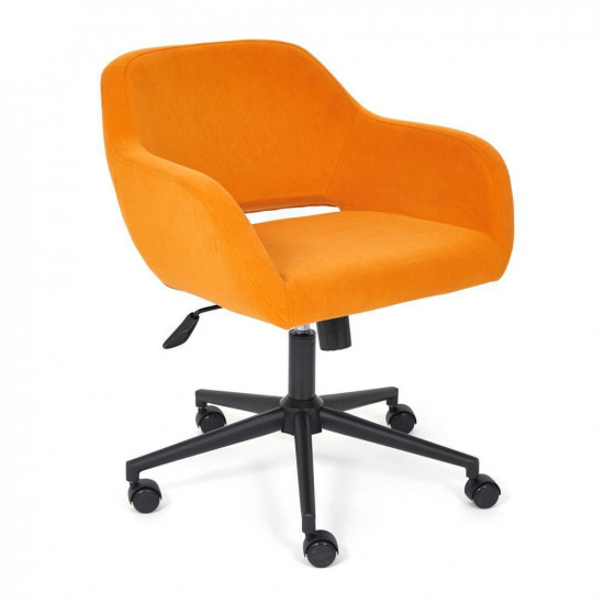 Кресло офисное «Modena» (Оранжевый флок)