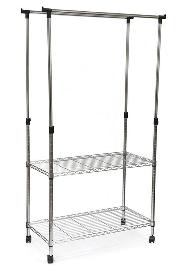 Вешалка раздвижная для гардеробной CH-4444 (Хром)