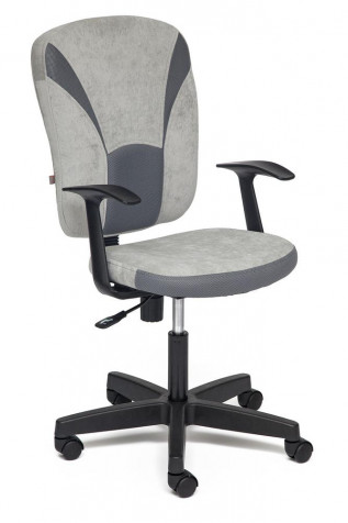 Кресло «Остин» (Ostin) (Серая ткань «Mirage grey» + Серая сетка)