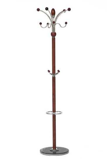 Вешалка напольная XY-030 redwood (Красное дерево)