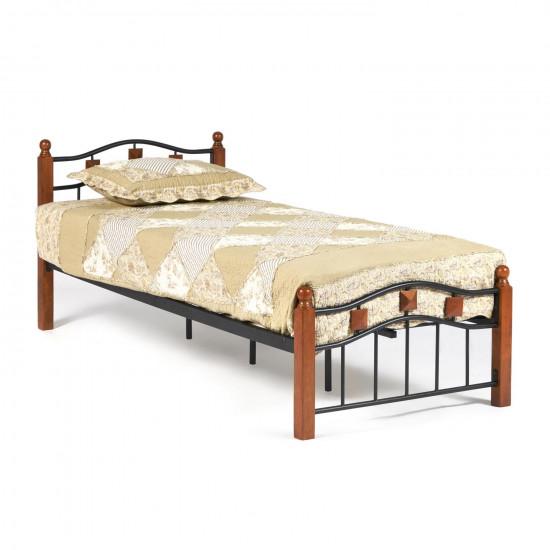 Кровать AT 126 + основание из деревянных ламелей (90 см x 200 см)