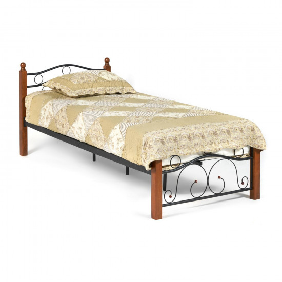 Кровать AT 803 + основание из деревянных ламелей (90 см x 200 см)