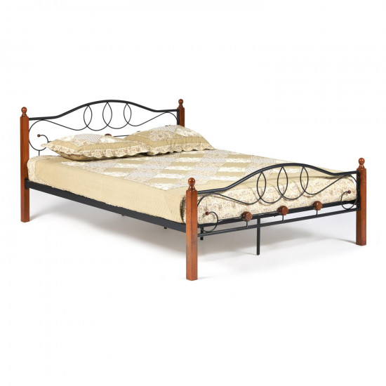 Кровать AT 822 + основание из деревянных ламелей (160 см x 200 см)