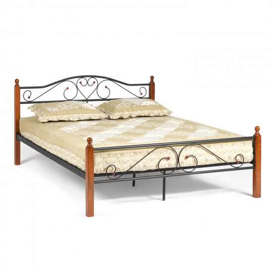 Кровать AT 815 + основание из деревянных ламелей (160 см x 200 см)