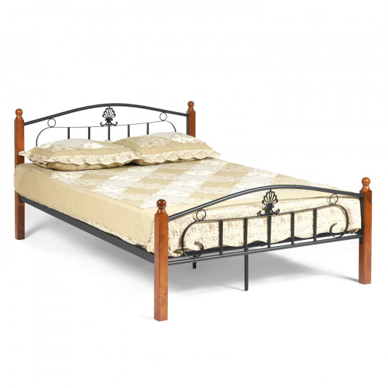 Кровать «Rumba» AT 203 + основание из деревянных ламелей (120 см x 200 см)