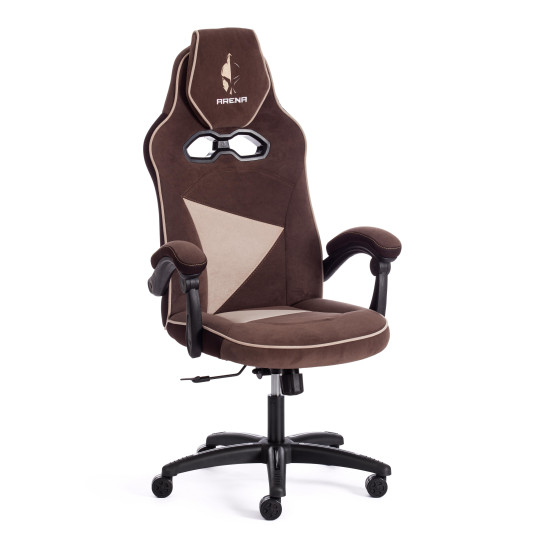 Кресло компьютерное «Arena»  (коричневый/бежевый)