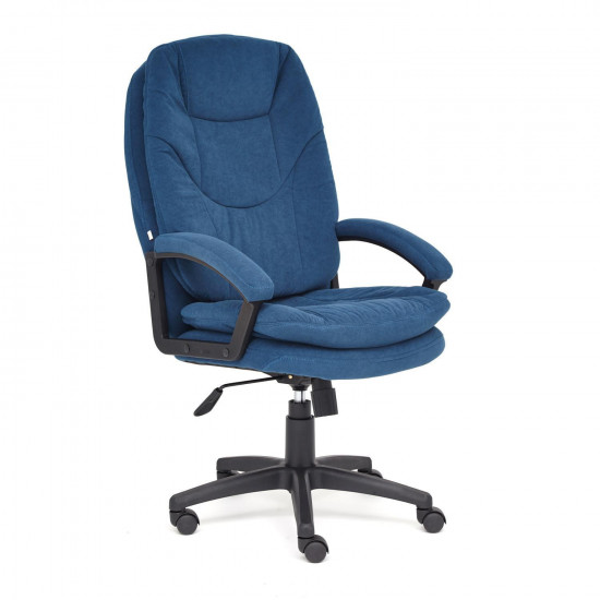 Кресло офисное «Comfort LT» (Синий флок)