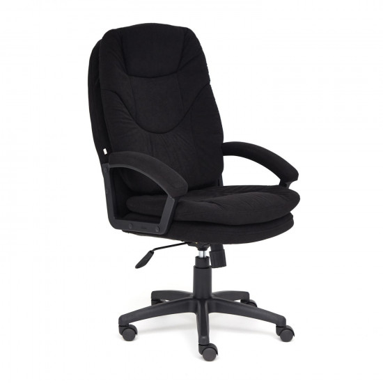 Кресло офисное «Comfort LT» (Чёрный флок)