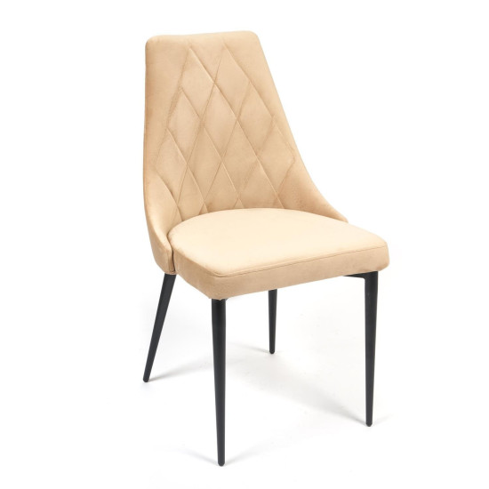 Стул «Lavanda» (mod. 712) (бежевый barkhat 5/черный)