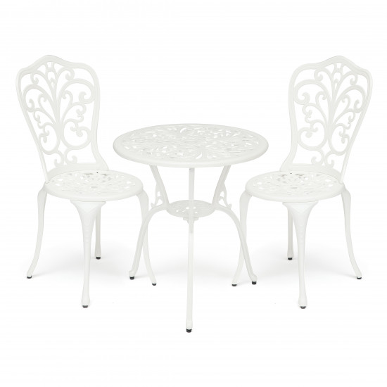 Комплект Secret De Maison «Romance» (стол +2 стула) (butter white)