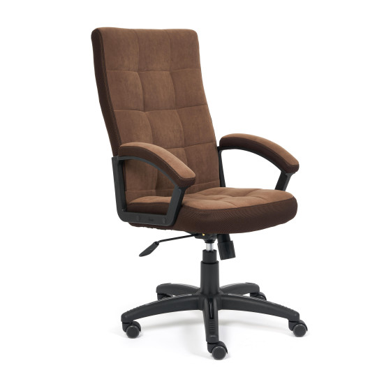 Кресло «Trendy» (флок/ткань, коричневый, 6/TW-24)