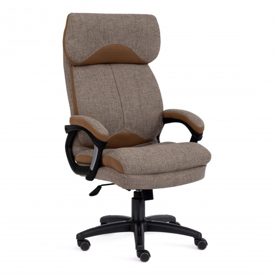 Кресло DUKE (ткань, светло-коричневый/бронза, фостер 3/TW-21)