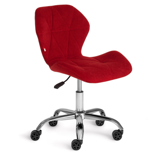Кресло SELFI (флок, бордовый, 10)