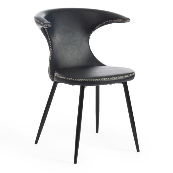 Стул FLAIR (mod. 9020) (зеленый 14/черный)