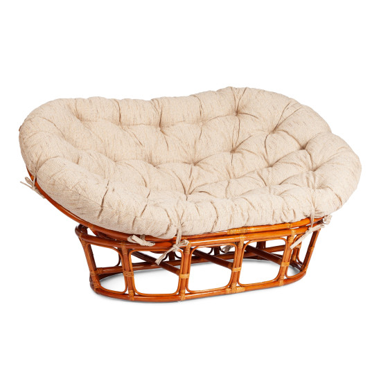 Кресло "MAMASAN" 23/02 W /с подушкой/ Honey (мед)