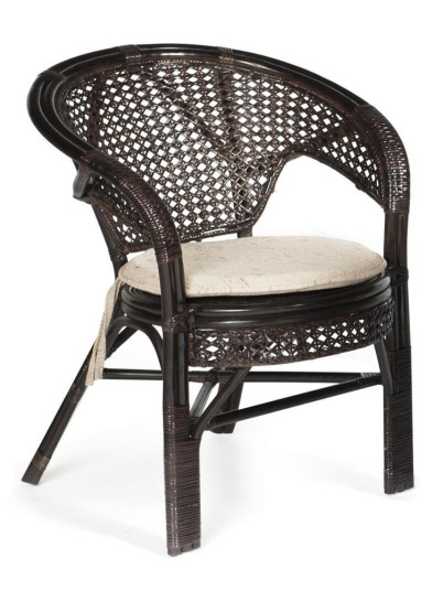 Кресло «Пеланги» (Pelangi) (Antique brown (античный чёрно-коричневый)