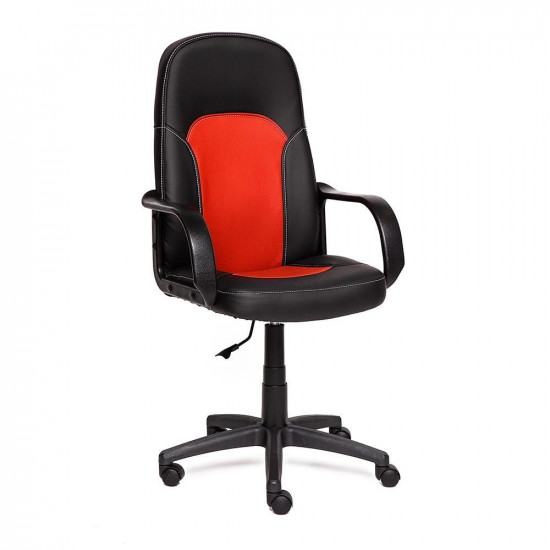 Кресло «Parma» (Чёрно-красная искусственная кожа)