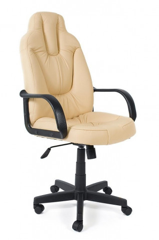 Кресло компьютерное «Neo 1» (Искусственная бежевая кожа)