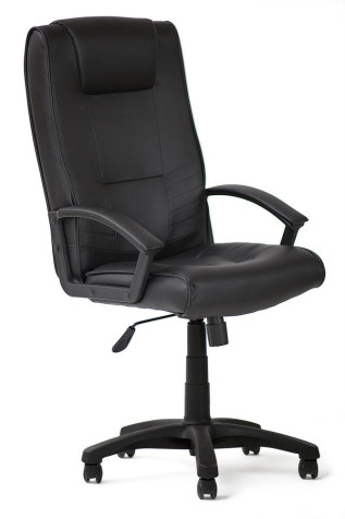 Кресло «Максима» (Maxima) (пластик кож/зам, черный)
