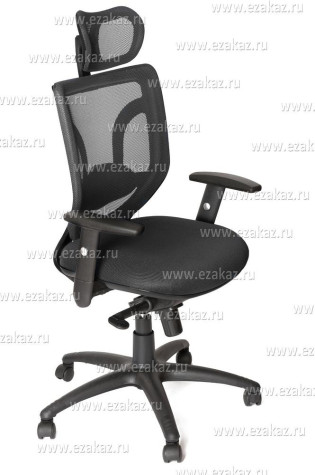 Кресло СН 990 (Чёрная сетка + подкладка)
