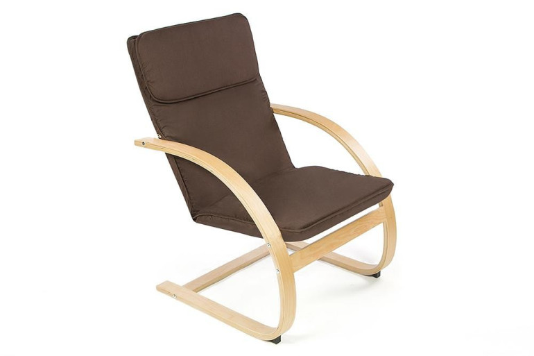 Кресло-качалка Capello (Капелло) (Коричневая ткань)