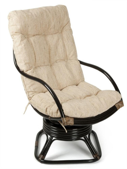 Кресло-качалка ротанговое «Кози» (Cozy) (Коньяк)