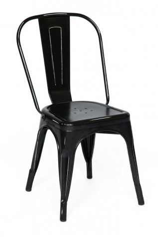 Стул металлический Secret De Maison «Loft Chair» (Лофт Чаир) (mod. 012 Black) (Черный «Лофт»)