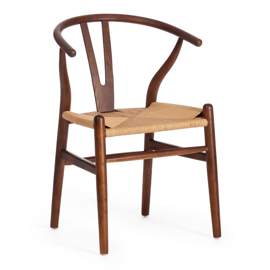 Стул Secret De Maison «Wishbone Chair» mod. CB2212 (Тёмный орех)