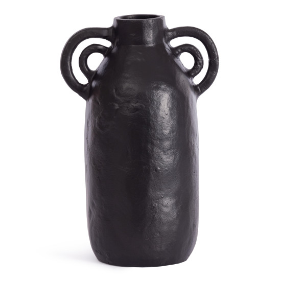 Ваза Secret De Maison SEMUS ( mod. LS-0081 )  металл: аллюминий, 20 х 15 х 30 см, черный