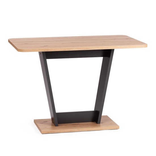 Стол обеденный TIBI нераздвижной ЛДСП, 68,6 х 110 х 75 см, Дуб артисан/Графит