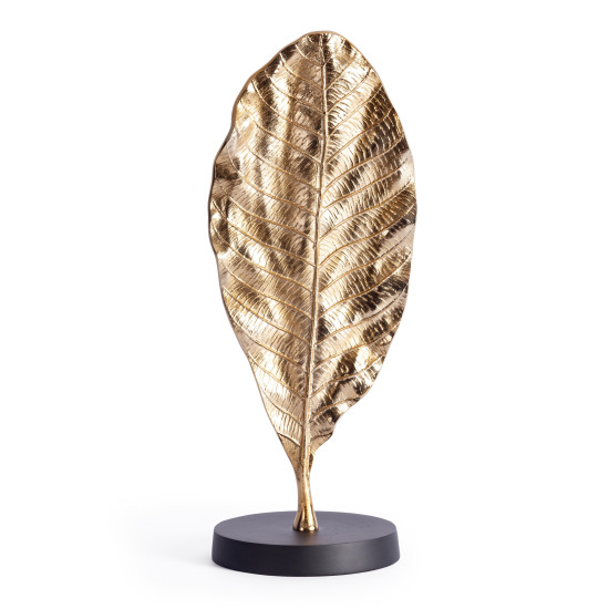 Декор Secret De Maison LEAF1 ( mod. 9735 ) алюминиевый сплав, 14x14x25 см, золотой, черный/gold, black powder coated