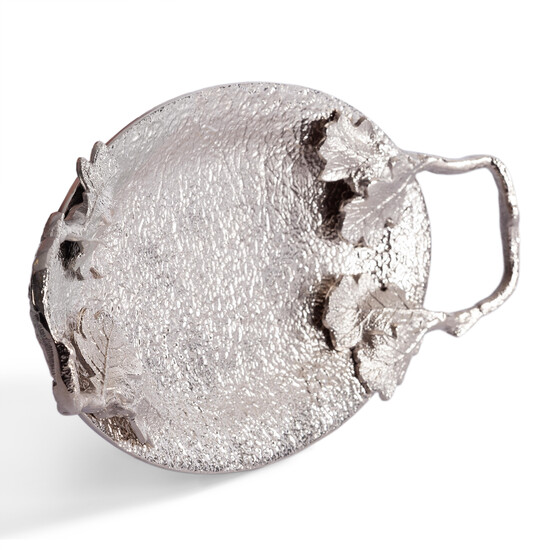 Поднос Secret De Maison MAPLE2 ( mod. 9586 ) алюминиевый сплав, 34,5x17,75x6,5 см, никель/nickel