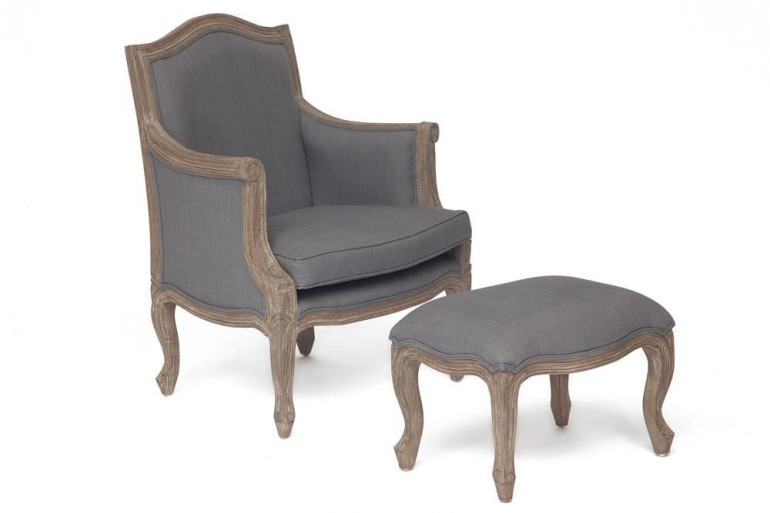 Кресло Secret De Maison «Marie» (mod. ASS790) (Серая ткань)