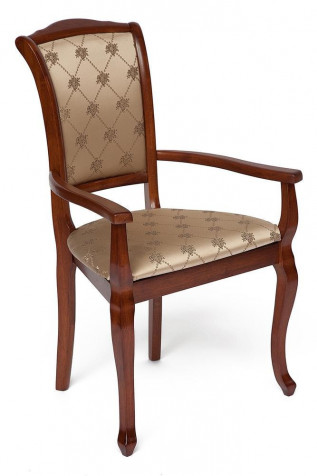 Кресло с мягким сиденьем и спинкой «Женева» (Geneva) (Maf brown (коричневый в рыжину)
