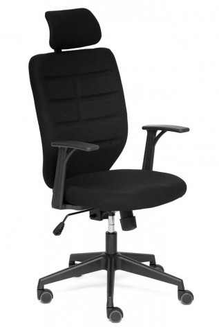 Кресло компьютерное «Кара-1» (Kara-1 black) (Чёрная ткань)