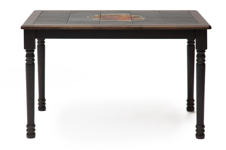 Стол обеденный с плиткой СТ 3045P венге (Корзина с фруктами)