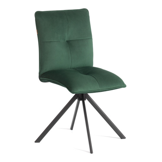 Стул обеденный Sweet поворотный механизм 360, велюр, Deep Forest (изумруд)