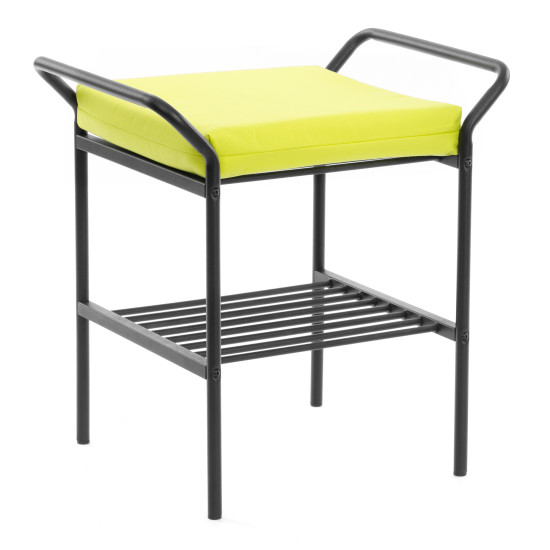 Пуф/стол Ergo/Эрго рогожка с водоотталкивающей пропиткой, Лайм