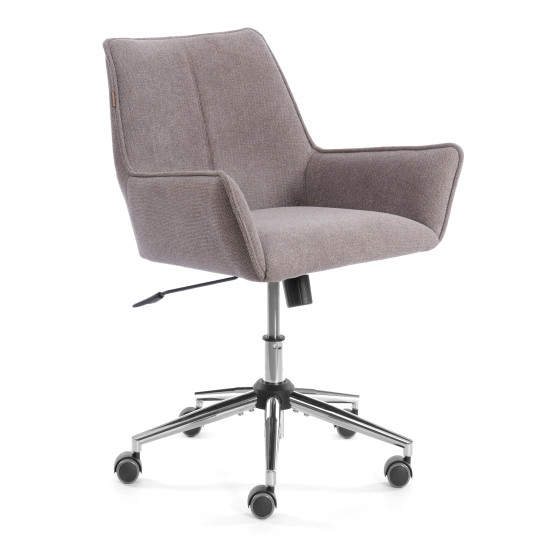 Кресло Murano/Мурано хром велюр/букле (HYP), бежевый