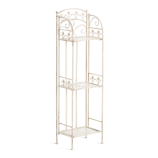 Этажерка Secret de Maison Эмма/Emma металл, античный белый, 33х24х114 см