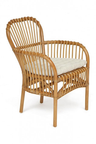 Кресло «Набире» (Nabire Chair) натуральный ротанг (Темный мед)