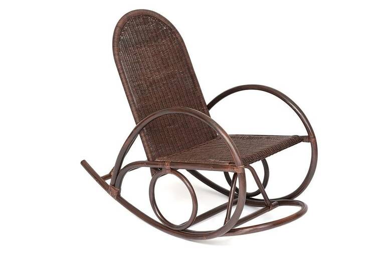 Кресло-качалка плетёное «Рокко» (Rocco) (Кофе Рокко)