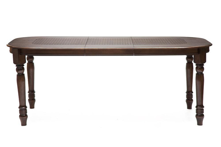 Стол обеденный раскладной 4278 DNDT (Вставка «Кожа крокодила»)