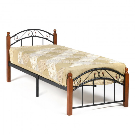 Кровать AT 8077 (металлический каркас) + металлическое основание (90см x 200см)