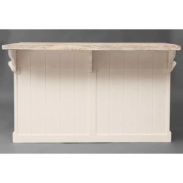 Кухонный остров Secret de Maison Riviera/Ривьера (мод. 2248A) массив манго, 155х85х95см, античный белый/белый фото № 6