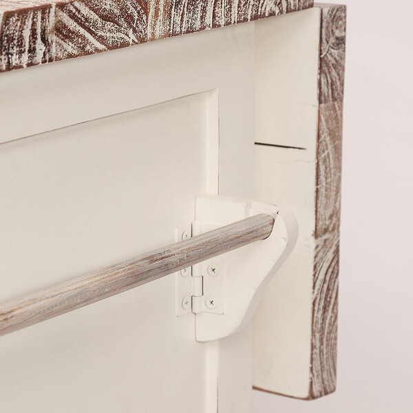 Кухонный остров Secret de Maison Riviera/Ривьера (мод. 2248A) массив манго, 155х85х95см, античный белый/белый фото № 8