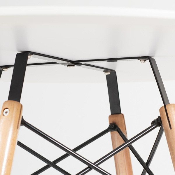 Стол CINDY NEXT (mod. DT9007) (бук/белый) фото № 3