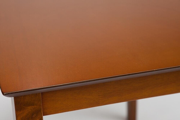 Обеденный комплект «Хадсон» (Hudson) (стол + 4 стула) (Espresso, ткань св.-коричневая) фото № 3