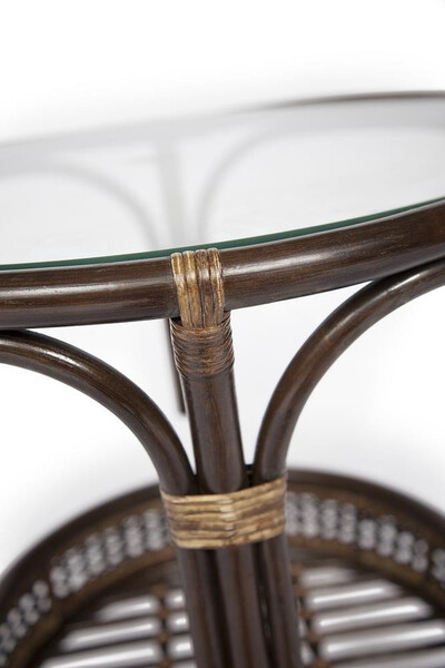 Стол «Пеланги» (Pelangi) (Antique brown (античный чёрно-коричневый) фото № 3